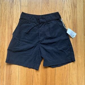 Women’s Black Trouser Shorts